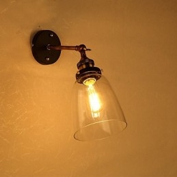 Moderne Samtids Tradisjonell Klassisk Rustikk Hytte Moderne Samtids Bronsedetaljer For Downlight Vegglampetter