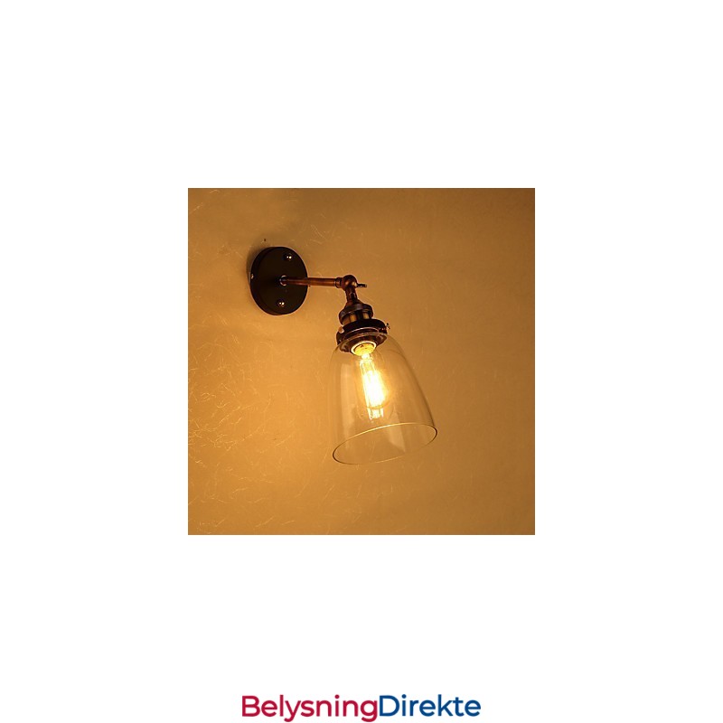 Moderne Samtids Tradisjonell Klassisk Rustikk Hytte Moderne Samtids Bronsedetaljer For Downlight Vegglampetter