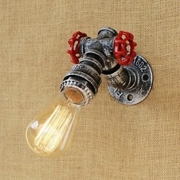 Landlig Retro-Maleri For Mini-Stil Omgivelseslys Vegglampe