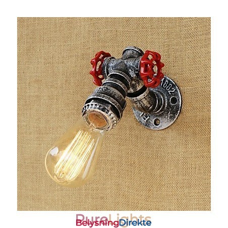 Landlig Retro-Maleri For Mini-Stil Omgivelseslys Vegglampe