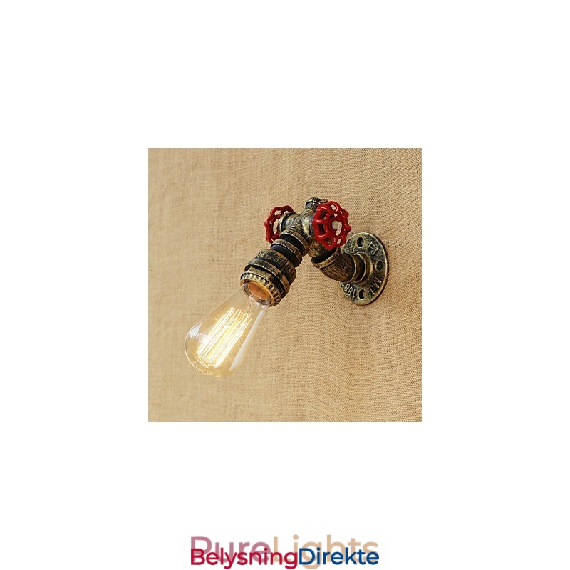 Landlig Retro-Maleri For Mini-Stil Omgivelseslys Vegglampe