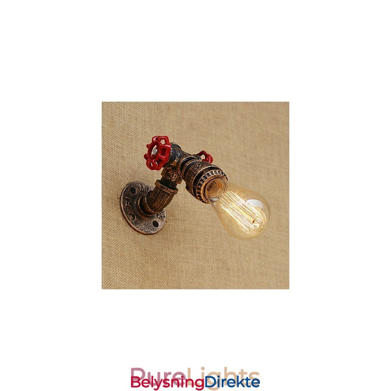 Landlig Retro-Maleri For Mini-Stil Omgivelseslys Vegglampe