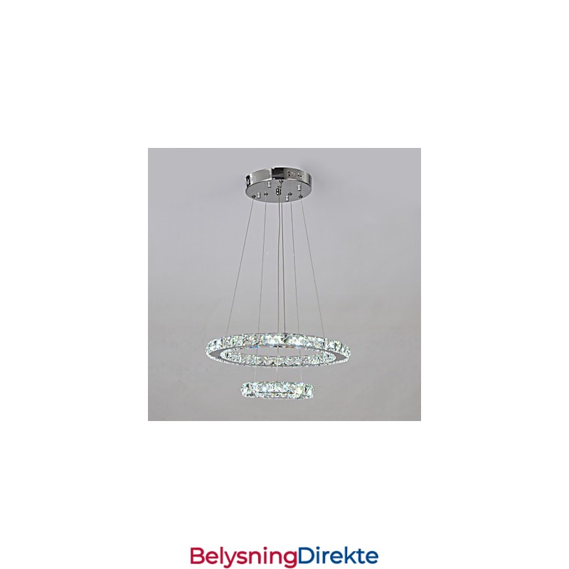 Tradisjonell Klassisk Krommetalllysekrone