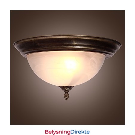 Antikkinspirert Innfelt Lampe Med 2 Lys