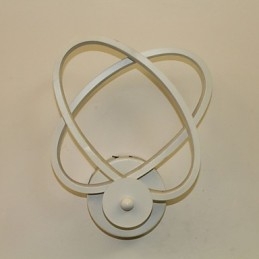 Kreativ Vegglampe Nattbordslampe Korridor Studie Mote Aluminiumslampe