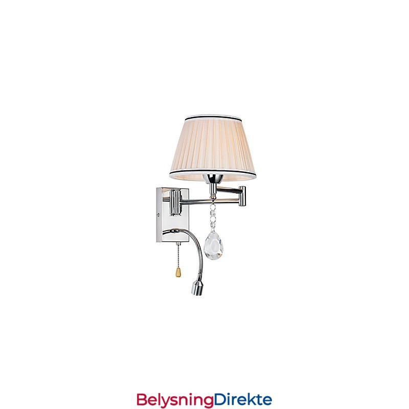 Vegglampe Moderne Samtidsstil Rustikk Hytte Moderne Samtidsstil Land Krom Funksjon For Krystall Svingarm