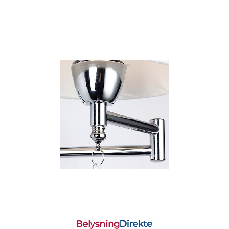 Vegglampe Moderne Samtidsstil Rustikk Hytte Moderne Samtidsstil Land Krom Funksjon For Krystall Svingarm