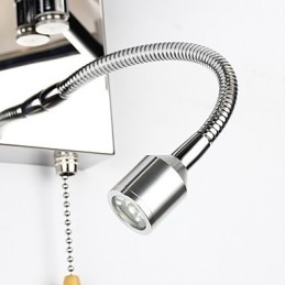 Vegglampe Moderne Samtidsstil Rustikk Hytte Moderne Samtidsstil Land Krom Funksjon For Krystall Svingarm