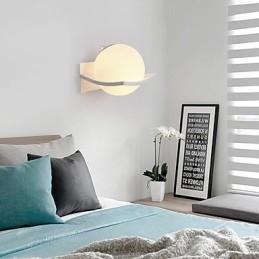 Moderne Samtidsmaleri Funksjon For Øyebeskyttelse Omgivelseslys Vegglampe Vegglampe