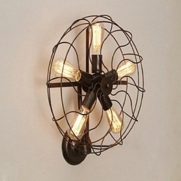 Tradisjonell Klassisk Rustikk Hyttelandlig Maling For Mini-Stil Omgivelseslys Vegglampe