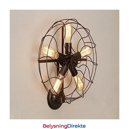 Tradisjonell Klassisk Rustikk Hyttelandlig Maling For Mini-Stil Omgivelseslys Vegglampe