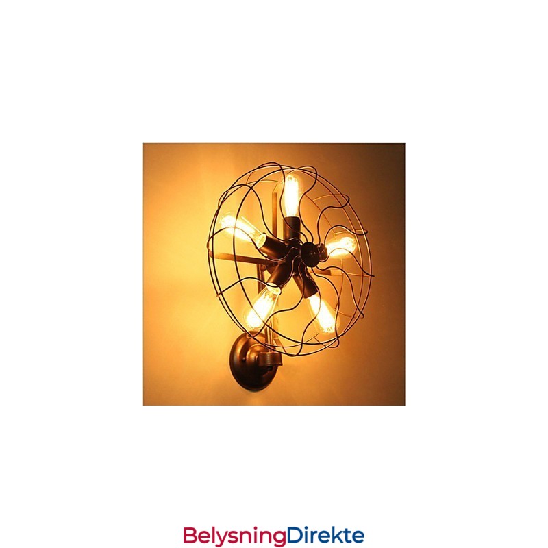 Tradisjonell Klassisk Rustikk Hyttelandlig Maling For Mini-Stil Omgivelseslys Vegglampe