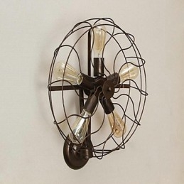 Tradisjonell Klassisk Rustikk Hyttelandlig Maling For Mini-Stil Omgivelseslys Vegglampe