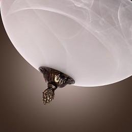 Antikkinspirert Innfelt Lampe Med 2 Lys