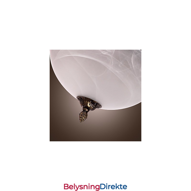 Antikkinspirert Innfelt Lampe Med 2 Lys