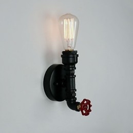 Rustikk Hytte Moderne Samtidslandlig Retro Malerifunksjon For Mini-Stil Uplight Vegglampetter