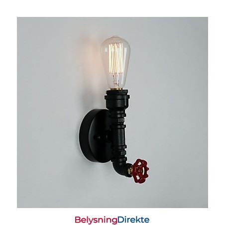 Rustikk Hytte Moderne Samtidslandlig Retro Malerifunksjon For Mini-Stil Uplight Vegglampetter