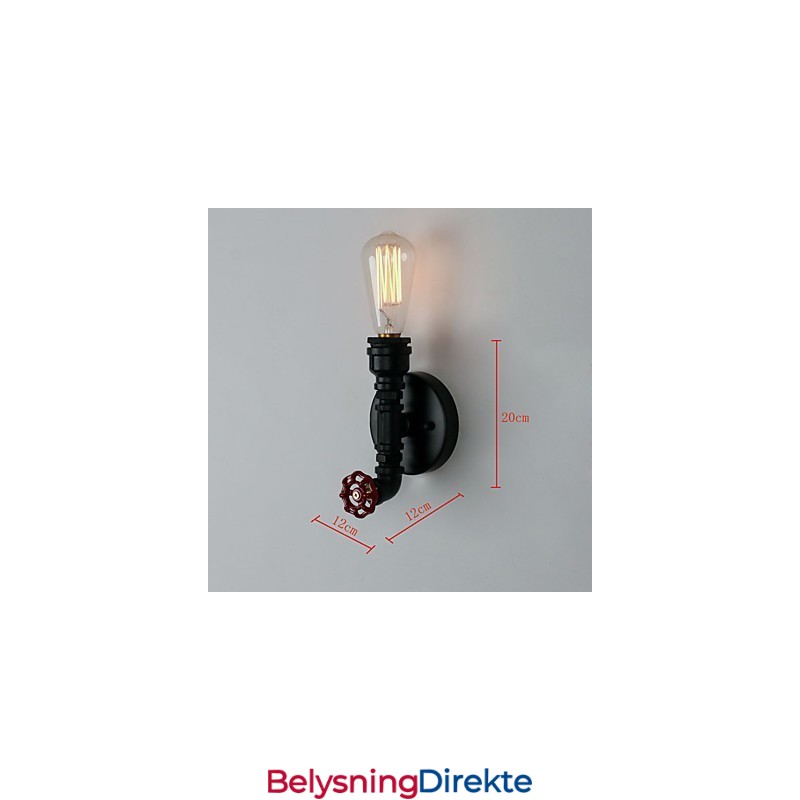 Rustikk Hytte Moderne Samtidslandlig Retro Malerifunksjon For Mini-Stil Uplight Vegglampetter