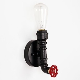 Rustikk Hytte Moderne Samtidslandlig Retro Malerifunksjon For Mini-Stil Uplight Vegglampetter