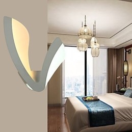 Trinnløs Justerbar Moderne Samtidsstil Andre Funksjoner For Ministil Omgivelseslys Vegglampe Vegglampe