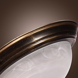 Antikkinspirert Innfelt Lampe Med 2 Lys