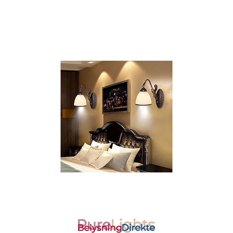 Europeisk Stil Retro Stue Soveromslampe Veranda Vegglampe Balkong Kaffebar Vegglampe