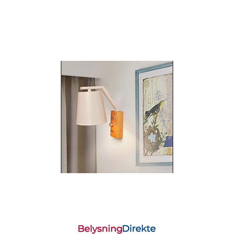 Moderne, Samtidskunst I Landlig Sort Oksidfinish For Downlight-Vegglampe