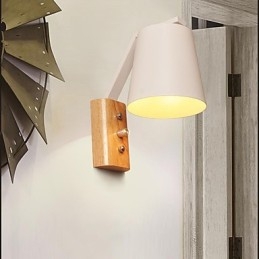 Moderne, Samtidskunst I Landlig Sort Oksidfinish For Downlight-Vegglampe