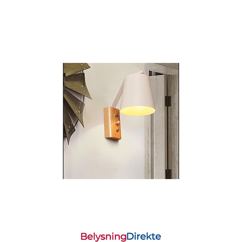 Moderne, Samtidskunst I Landlig Sort Oksidfinish For Downlight-Vegglampe