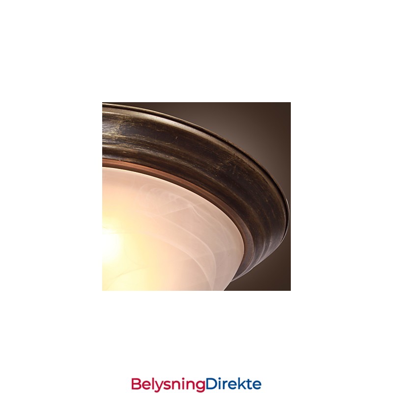 Antikkinspirert Innfelt Lampe Med 2 Lys