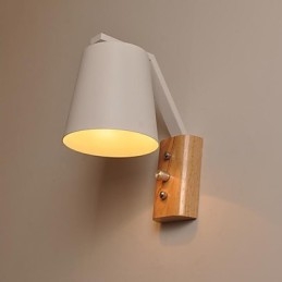 Moderne, Samtidskunst I Landlig Sort Oksidfinish For Downlight-Vegglampe