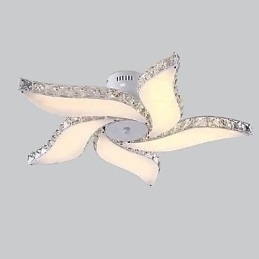 Moderne Samtidskunst Krystall Metall Innfelt