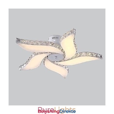 Moderne Samtidskunst Krystall Metall Innfelt