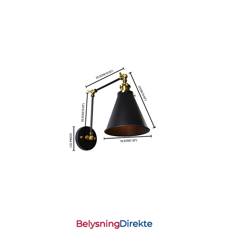 Rustikk Hytte Tradisjonell Klassisk Maling Funksjon For Downlight Vegglamper Vegglampe