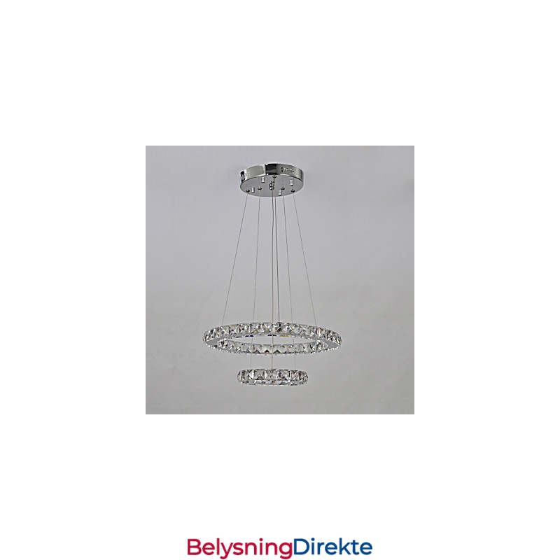 Tradisjonell Klassisk Krommetalllysekrone