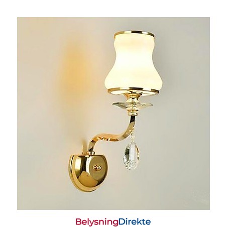 Moderne Og Moderne Galvanisert Funksjon For Krystall Mini-Stil Øyebeskyttelse Omgivelseslys Vegglamper