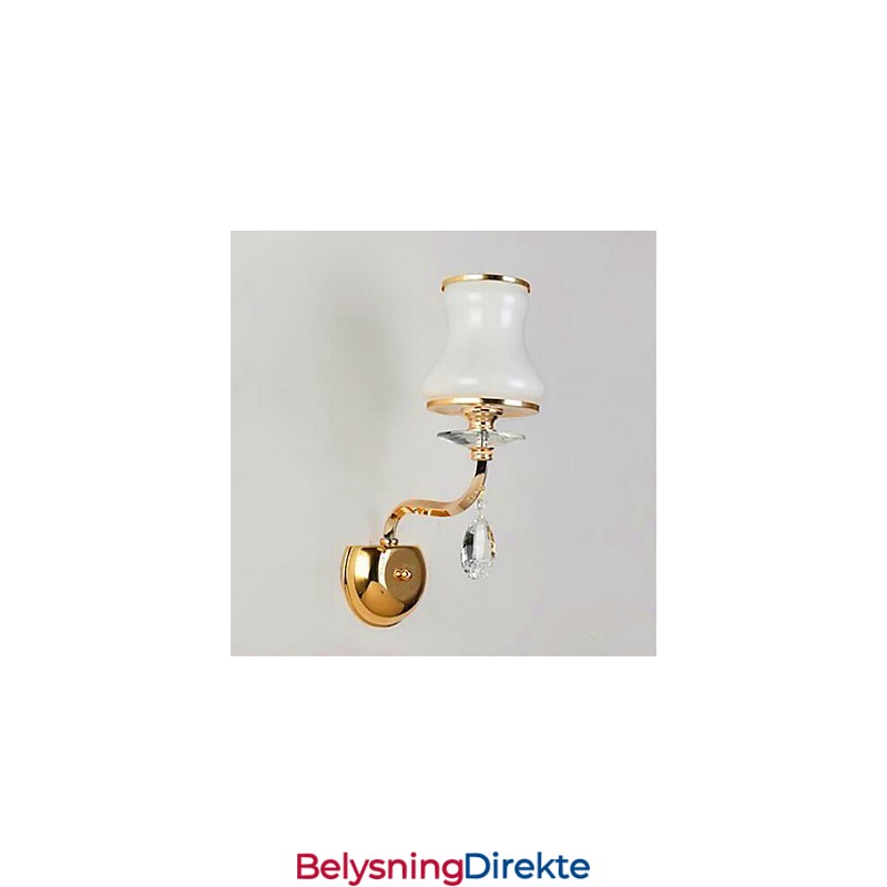 Moderne Og Moderne Galvanisert Funksjon For Krystall Mini-Stil Øyebeskyttelse Omgivelseslys Vegglamper