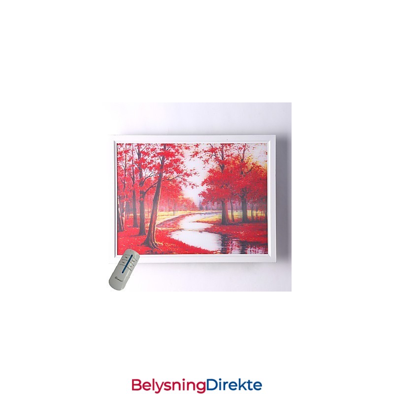 Integrert Moderne Samtidskunstnerisk Moderne Samtidsmalerifunksjon For Omgivende Lysvegglamper