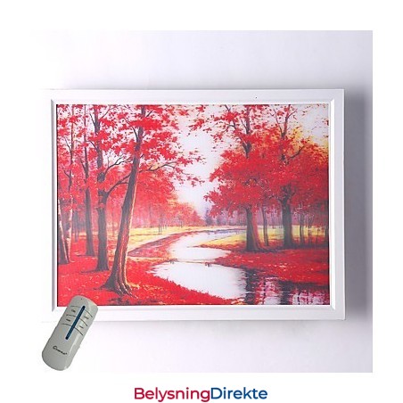 Integrert Moderne Samtidskunstnerisk Moderne Samtidsmalerifunksjon For Omgivende Lysvegglamper