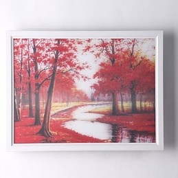 Integrert Moderne Samtidskunstnerisk Moderne Samtidsmalerifunksjon For Omgivende Lysvegglamper