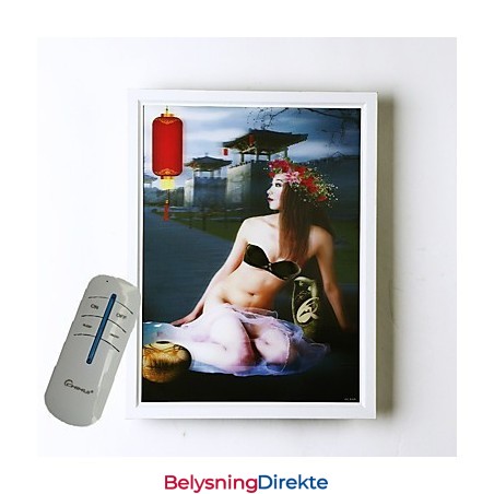 Integrert Moderne Samtidskunstnerisk Moderne Samtidsmalerifunksjon For Omgivende Lysvegglamper