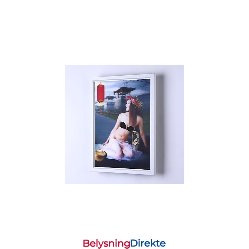 Integrert Moderne Samtidskunstnerisk Moderne Samtidsmalerifunksjon For Omgivende Lysvegglamper