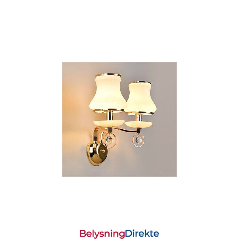 Moderne Og Moderne Galvanisert Funksjon For Krystall Mini-Stil Øyebeskyttelsesvegglamper