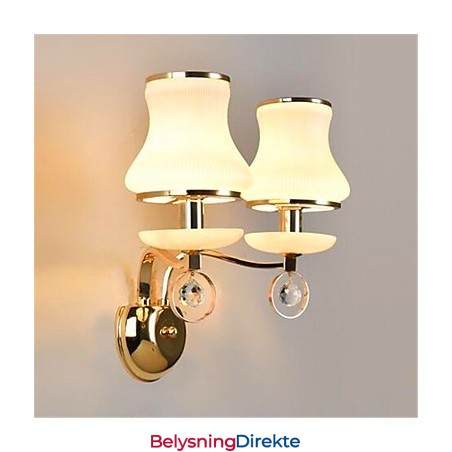 Moderne Og Moderne Galvanisert Funksjon For Krystall Mini-Stil Øyebeskyttelsesvegglamper