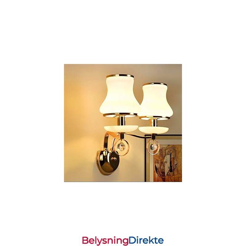 Moderne Og Moderne Galvanisert Funksjon For Krystall Mini-Stil Øyebeskyttelsesvegglamper