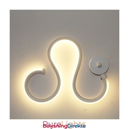 Moderne Minimalistisk Lampe Aluminiumslampe Soveromslampe Nattbordslampe Dekorasjon Designere Formet Korridorbelysning Kreativ Stuelampe