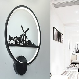 Moderne Samtidsmaleri Funksjon For Omgivelseslys Vegglamper Vegglampe