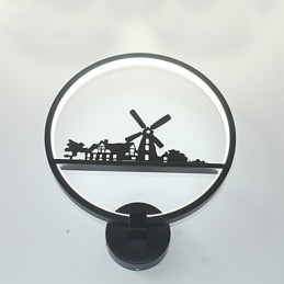 Moderne Samtidsmaleri Funksjon For Omgivelseslys Vegglamper Vegglampe