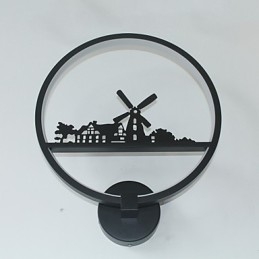 Moderne Samtidsmaleri Funksjon For Omgivelseslys Vegglamper Vegglampe