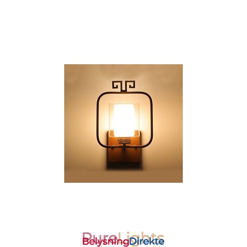 Integrert Moderne Samtidskunstnerisk Moderne Samtidsmalerifunksjon For Omgivende Lysvegglamper